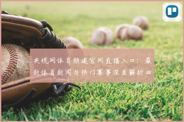 央视网体育频道官网直播入口：最新体育新闻与热门赛事深度解析回放